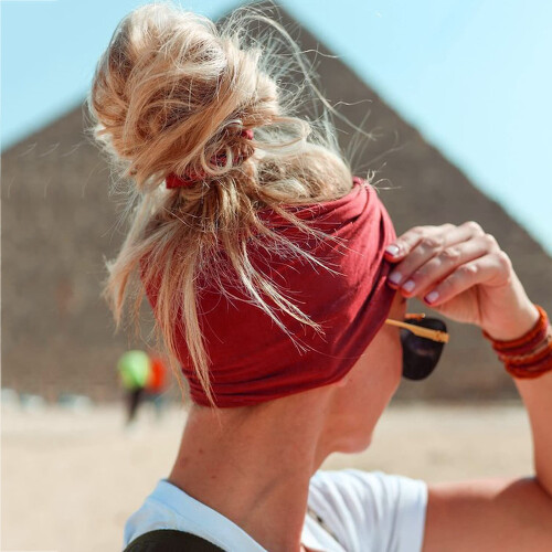 Stirnband Damen Breite, Boho Knot Haarband 1