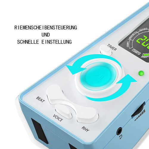 Digitales Metronom mit Temporegler, elektronisches Metronom mit Timer 2