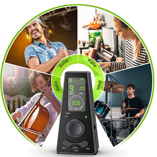Digitales Metronom mit Temporegler, elektronisches Metronom mit Timer 2