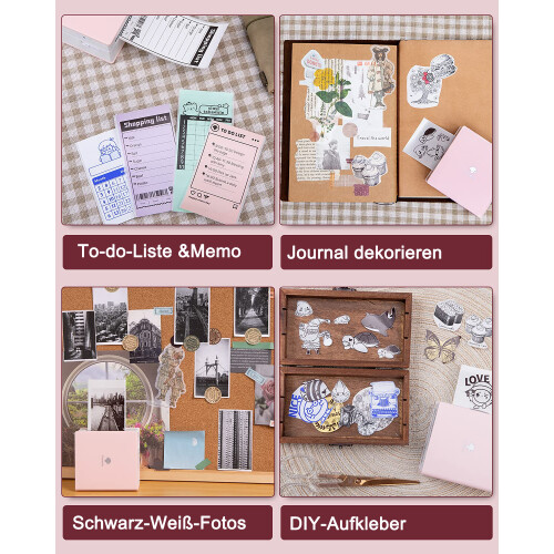 Thermodrucker, Taschendrucker, Bluetooth Sticker Drucker für Aufkleber 2