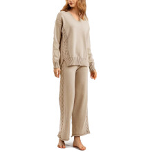 Stück Outfits Pullover Sets - Rundhalsausschnitt Yoga Sportswear