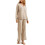 Stück Outfits Pullover Sets - Rundhalsausschnitt Yoga Sportswear 1