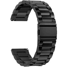 Correa de reloj de acero inoxidable, correas de reloj de metal con liberación rápida.