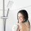 Soporte de ducha de mano, soporte de ducha ajustable, giratorio 360 6