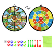 Juego de dardos de doble cara para niños, juego de lanzamiento, juego deportivo, juguete