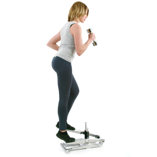 Xiser Commercial Mini Stairmaster, Polished Alloy 2