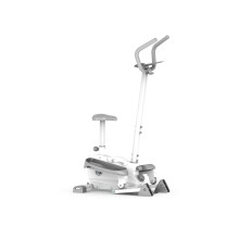 Limepeaks Fitness Stepper Exercise Machine with Handlebars and Seat for Home Gym White - LMP-11D