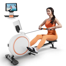 Superun 32 Levels Rowing Machine, 136KG Weight Capacity Rowing Machine for Home Gym with Quiet Magnetic Resistance, Magnetic Rower with APP LCD