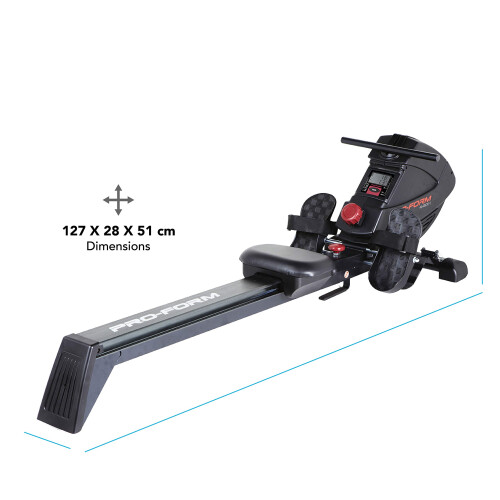 Proform Unisex 440 R Rower Black Grey Adults 2