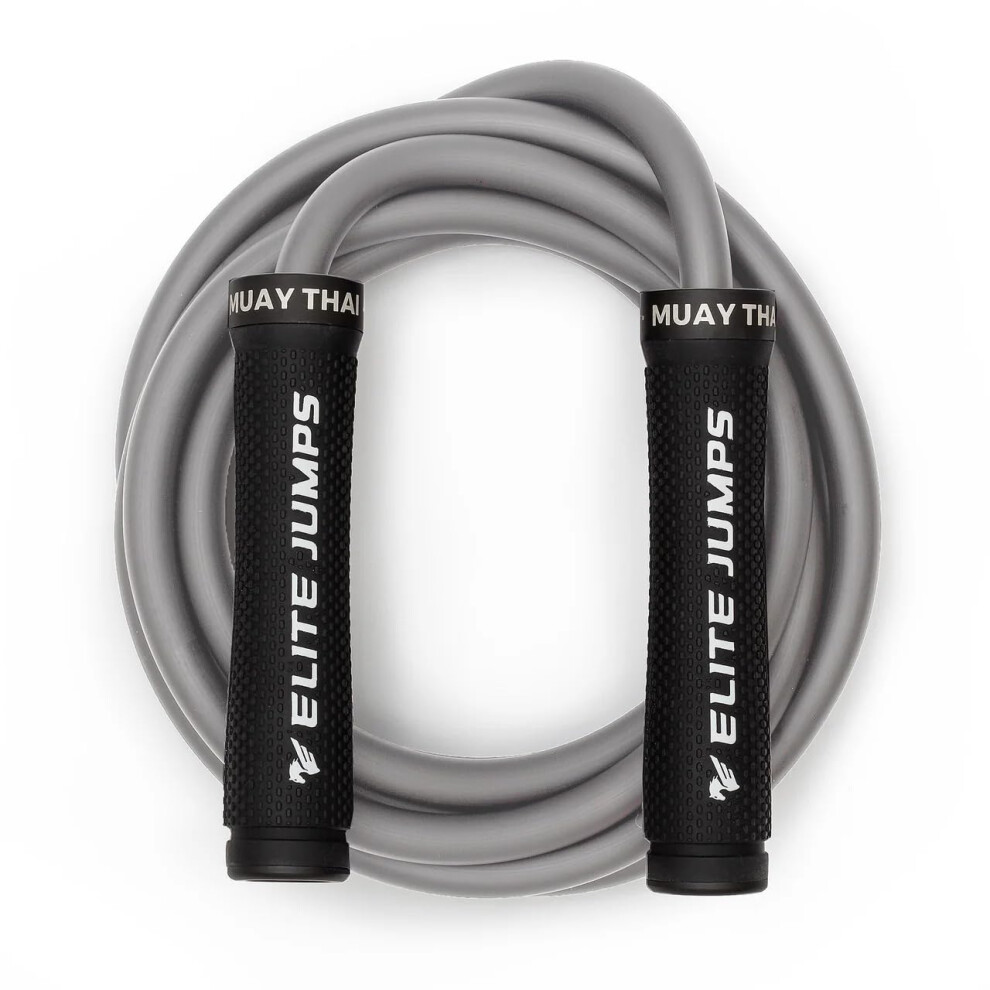 Muay Thai 3.0 Weighted Jump Rope for Men & Women - Professionally Designed for High-Intensity Training | MMA & Fitness Jump Rope - Full Body Workout