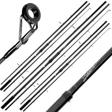 Lineaeffe 1, 2 or 3x Carp Max 3pc 12ft / 3.6m Fibreglass Fishing Rods + 3lb Test Curve (1 Rod)