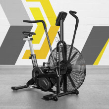 FORZA Air Bike | Heavy Duty Exercise Bike with Digital Monitor ? Ideal for Home & Gym Workouts