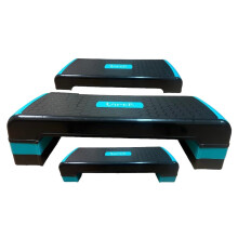 VIPER Adjustable Aerobic Stepper for Fitness, Yoga & Cardio Workouts ? Adjustable Height (10-20cm) Non-Slip Step Board for Gym Exercise