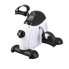 Mini Exercise Bike, Uten Arm and Leg Trainer, Seniors Electric Mini Bike Movement Trainer, Endurance Training with Adjustable Resistance LCD Display,