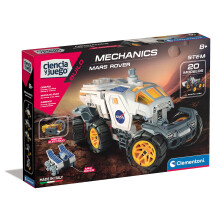 Clementoni - NASA Mars Rover Mechanics Laboratory, Construction Set, NASA Spaceship, Stem Science Toy in Spanish, Ages 8 (55470)