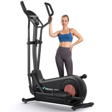 MERACH Long Stride Cross Trainer, Self-Generating Elliptical Machine for Home Use, Ultra-Quiet Magnetic Resistance System, Elliptical Trainer,