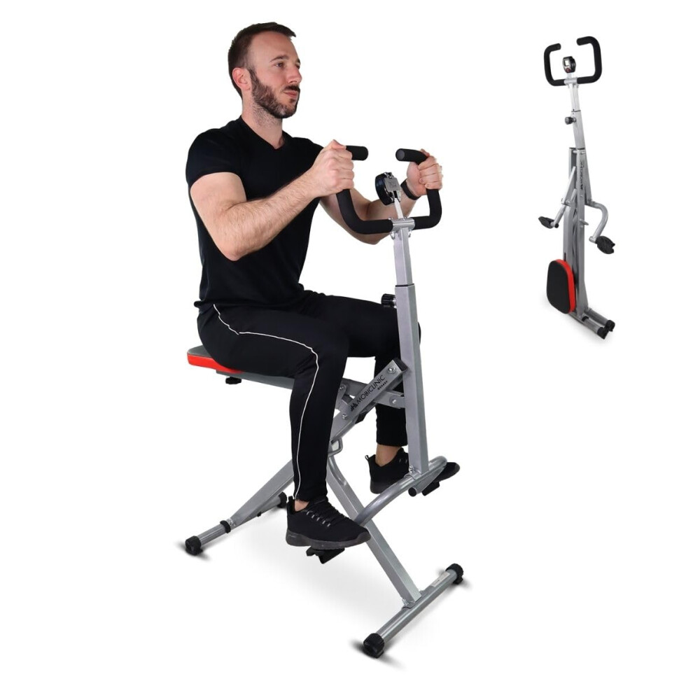 Mobiclinic?, Rowing machine, ABS Workout Machine, Squat Machine, Multifunctional, LCD Display, Adjustable, Vitalfit, Abdominal Crunch Machine, Home