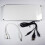 (White) DIY Big Size Touch Control 225 Segment LED Digital Equalizer Music Spectrum Sound Waves Kit 7