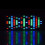 (White) DIY Big Size Touch Control 225 Segment LED Digital Equalizer Music Spectrum Sound Waves Kit 10