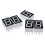 5Pcs Original Hiland 1Hz-50MHz Five LED Display Frequency Counter With Frequency Oscillator Kit 6