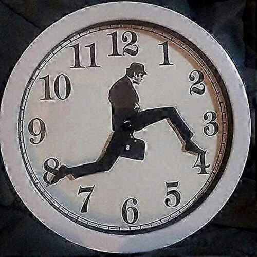 Modern Wall Clock, Quiet Non-Ticking Timepiece for Bedroom or Kitchen 1