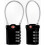 Travel Luggage Lock, 2-Pack 4-Digit Code Flexible Cable Lock 14cm 2