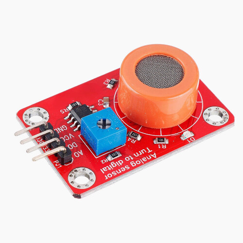 Alcohol Sensor Module with Pin Header Digital Signal and Analog Signal
