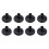 10pcs/Set Plastic Drum Cymbal Sleeves Drums Stands for Drum Bract 3