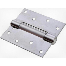 4 Inch Self-Closing Stainless Steel Spring Door Hinge (1 Pair)