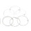 Classical Guitar Strings Nylon Core Silver Plated Copper Wound High Tension 4