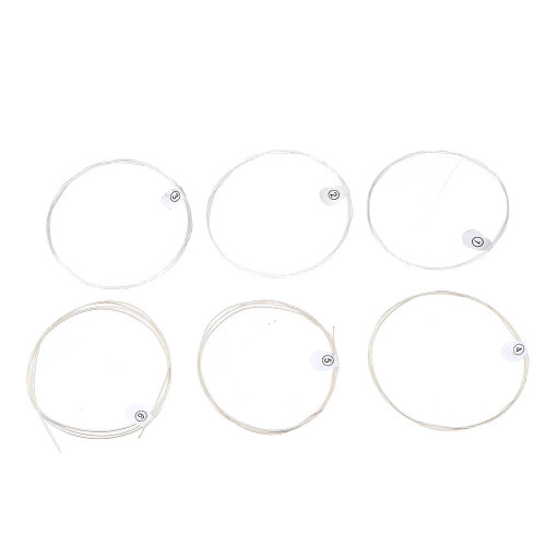 Classical Guitar Strings Nylon Core Silver Plated Copper Wound High Tension 1