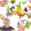 100pcs/set Childrens 3D Cartoon Puzzles Educational And Fun Options 2