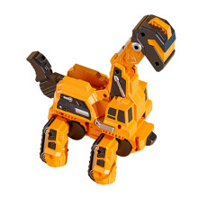 (Brachiosaurus Yellow) Transforming Dinosaur Toy Educational Boys Toy for Kids Age 3 4 5 6