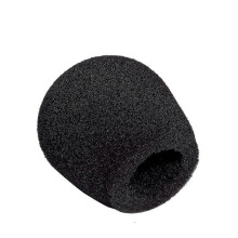 Black Microphone Foam Windscreen & Mic Wind Cover - Noise Reduction Protector for Clearer Sound Recording
