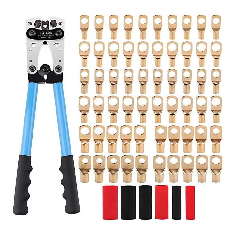 For Battery Cable Lug Crimping Toolelectrical Lug Crimper