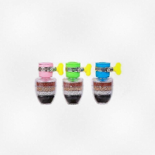 3pcs Shower Faucet Water Filter Purifier for Kitchen Bathroom
