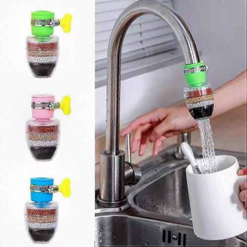 3pcs Shower Faucet Water Filter Purifier for Kitchen Bathroom 2