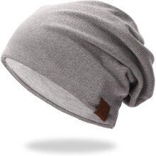 Bonnet tricoté chaud, doux et confortable pour homme et femme