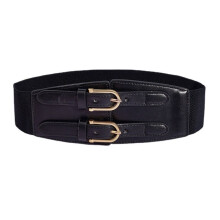 Ceinture élastique vintage large pour femme
