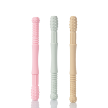 Tube de dentition, anneau de dentition en silicone pour bébé, aide à la dentition, jouet de préhension