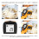Applique murale d'intérieur LED moderne 13W éclairage mural 12V 4