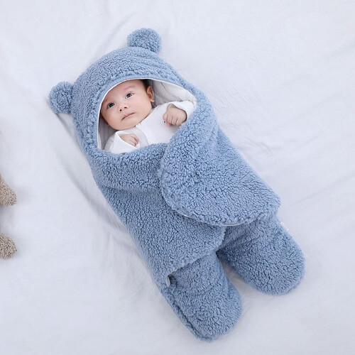 Gigoteuse bébé doublée douce, gigoteuse réglable 2