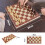 Jeu d'échecs en bois, jeu d'échecs magnétique pliable 5