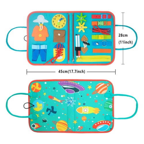 Planche d'activités multifonctionnelle Montessori. 2