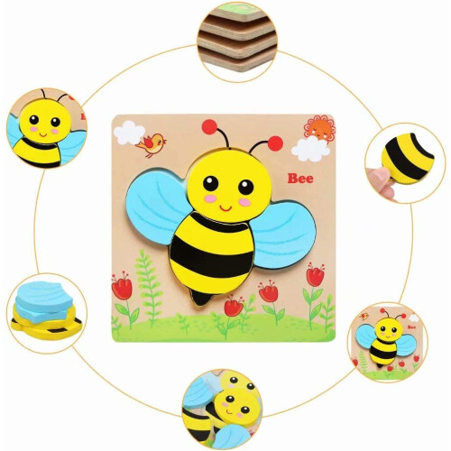 Jouets en bois pour les 1, 2, 3 ans et plus. 2
