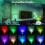 Projecteur LED ciel étoilé, projecteur galaxie vagues eau 5