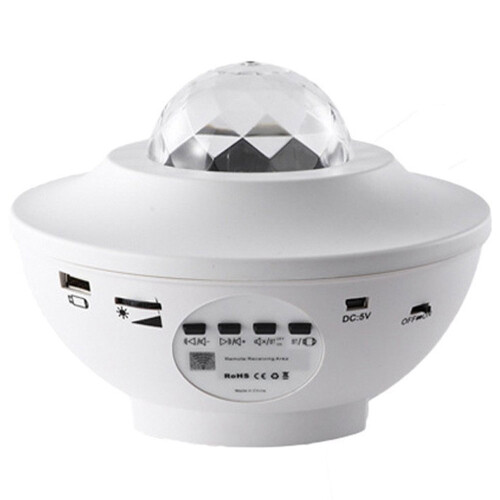 Projecteur LED ciel étoilé, projecteur galaxie vagues eau 1