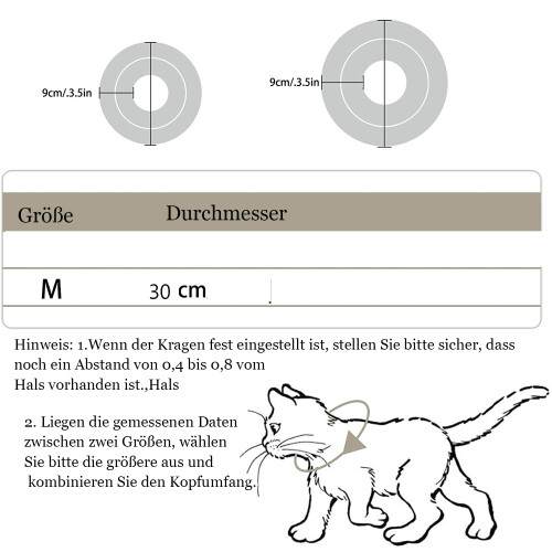 Collier, collier pour chat avec ceinture réglable, collier pour chat 2