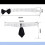 Nœud papillon pour chien et chat, collier de smoking formel pour chiot 3