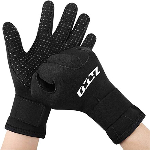 Gants de plongée antidérapants en néoprène avec sangle réglable